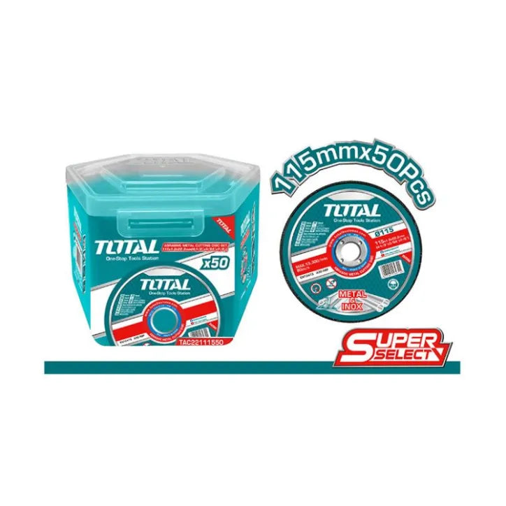 Total Tools - 4.5"X3/64"X7/8"50PCS metal cutting disc set Total Tools product_type art-noise.myshopify.com total-tools-4-5x3-64x7-850pcs-metal-cutting-disc-set Total Tools - 4.5"X3/64"X7/8"50PCS metal cutting disc set Total Tools  art-noise.myshopify.com total-tools-4-5x3-64x7-850pcs-metal-cutting-disc-set