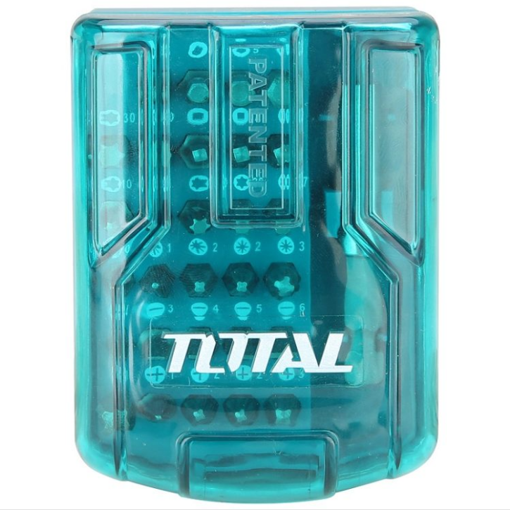 Total Tools - 30Pcs screwdriver bits set
