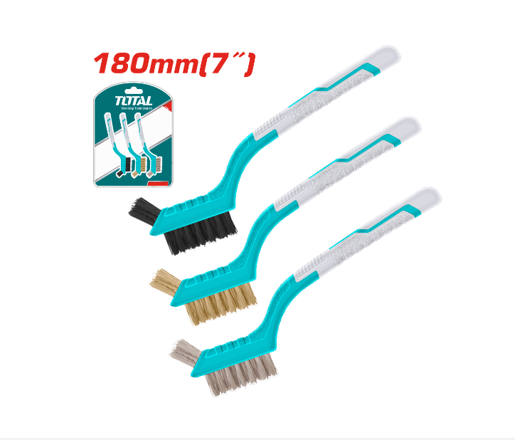 Total Tools - 3 PCSX7" Abrasive Mini Brush Set