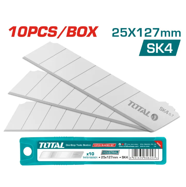 Total Tools - 25MMX127MM 10PCS blades set Total Tools product_type art-noise.myshopify.com total-tools-25mmx127mm-10pcs-blades-set Total Tools - 25MMX127MM 10PCS blades set Total Tools  art-noise.myshopify.com total-tools-25mmx127mm-10pcs-blades-set