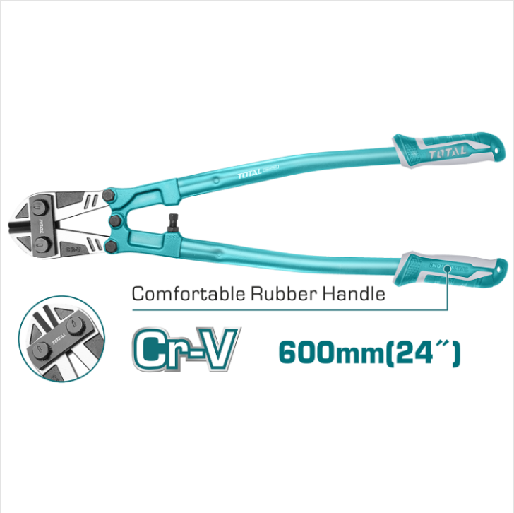 Total Tools - 24" Bolt cutter (TPR Handle)