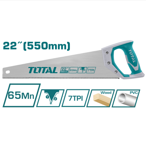 Total Tools - 22" Hand Saw Total Tools product_type art-noise.myshopify.com total-tools-22-hand-saw