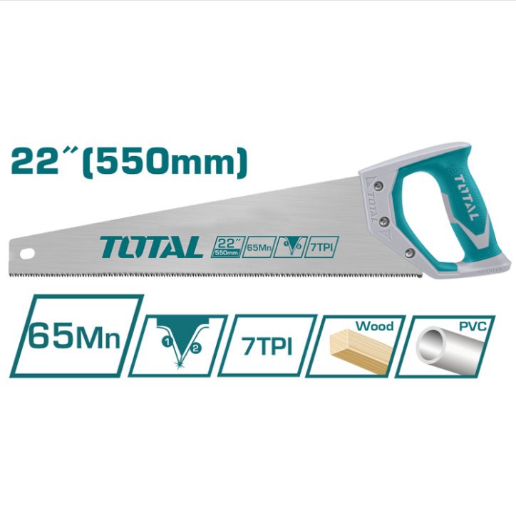 Total Tools - 22" Hand Saw Total Tools product_type art-noise.myshopify.com total-tools-22-hand-saw