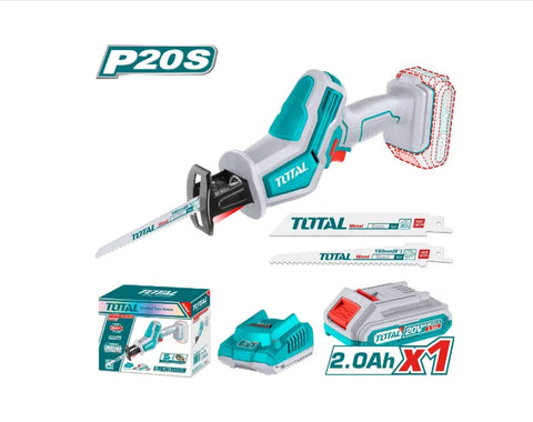 Total Tools - 20V Cordless reciprocating saw (1Battery+1Charger) Total Tools product_type art-noise.myshopify.com total-tools-20v-cordless-reciprocating-saw-1battery-1charger Total Tools - 20V Cordless reciprocating saw (1Battery+1Charger) Total Tools  art-noise.myshopify.com total-tools-20v-cordless-reciprocating-saw-1battery-1charger
