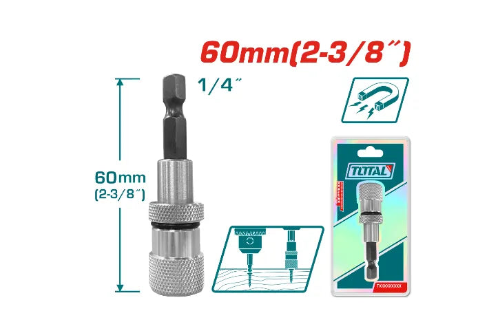 Total Tools - 2-3/8" Limit screwdriver bit holder Total Tools product_type art-noise.myshopify.com total-tools-2-3-8-limit-screwdriver-bit-holder Total Tools - 2-3/8" Limit screwdriver bit holder Total Tools  art-noise.myshopify.com total-tools-2-3-8-limit-screwdriver-bit-holder