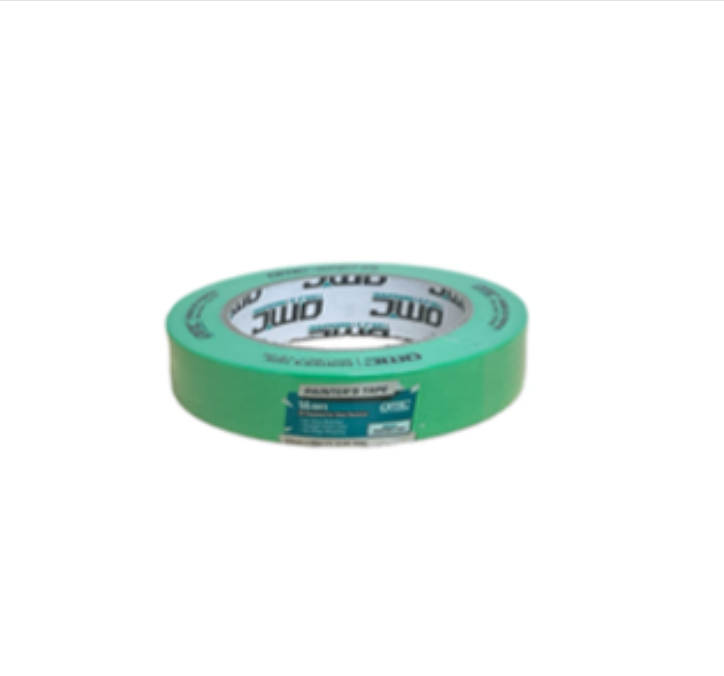 Total Tools - 1"x55 YDS (24MMx50M) Green Painter's Tape