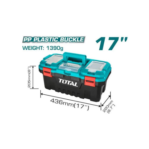 Total Tools - 17" Plastic Tool Box Total Tools product_type art-noise.myshopify.com total-tools-17-plastic-tool-box Total Tools - 17" Plastic Tool Box Total Tools  art-noise.myshopify.com total-tools-17-plastic-tool-box