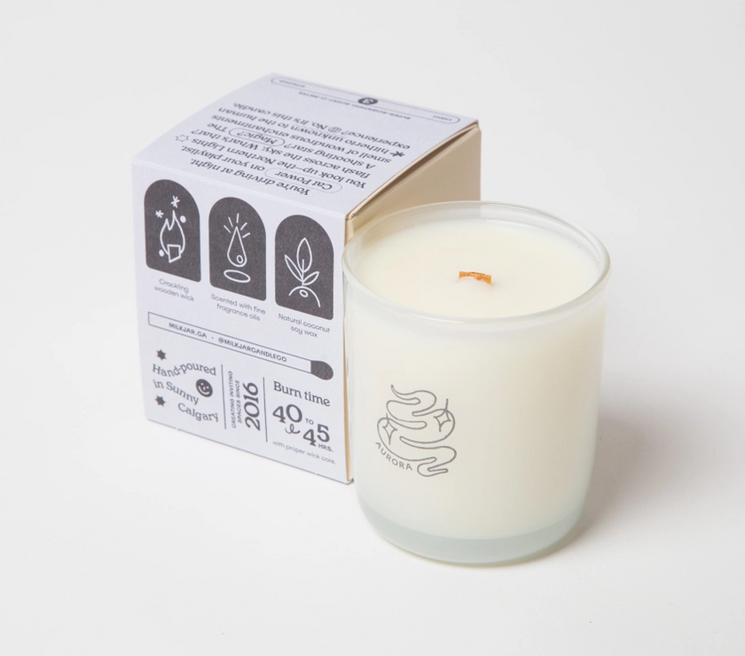Milk Jar Co. Aurora 8oz Candle