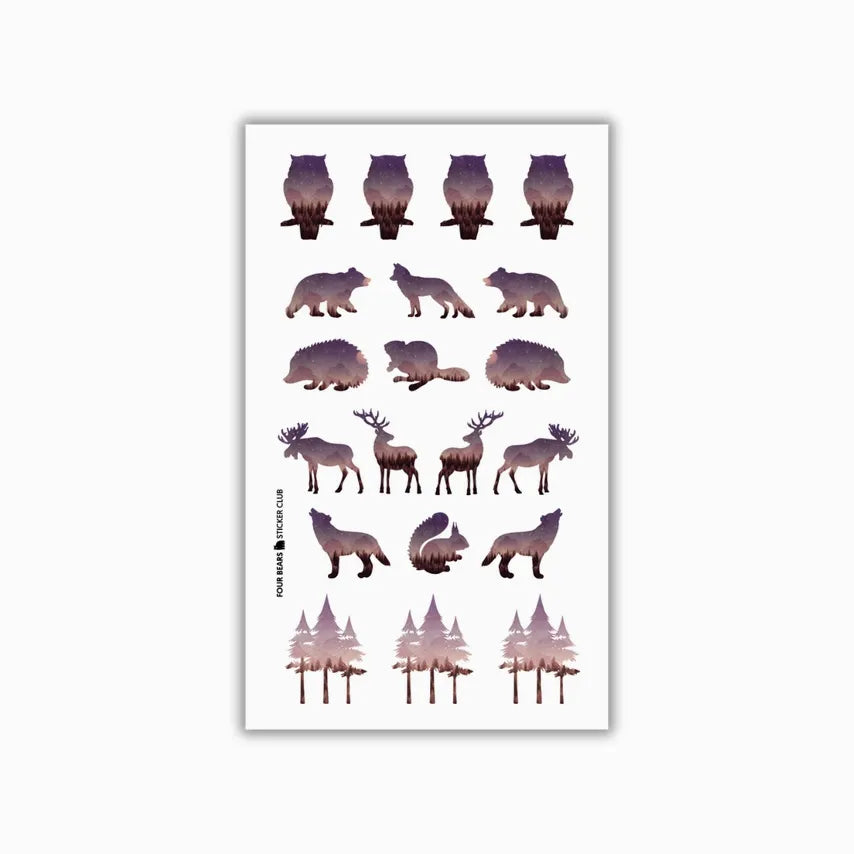 Four Bears Sticker Club - Forest Fauna Four Bears Sticker Club Stickers art-noise.myshopify.com four-bears-sticker-club-forest-fauna Four Bears Sticker Club - Forest Fauna Four Bears Sticker Club Stickers art-noise.myshopify.com four-bears-sticker-club-forest-fauna