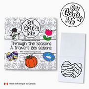 Oh Color Me - Mini Coloring Book - Through the Seasons