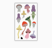 Four Bears Sticker Club - Funky Mushrooms Four Bears Sticker Club Stickers art-noise.myshopify.com four-bears-sticker-club-funky-mushrooms