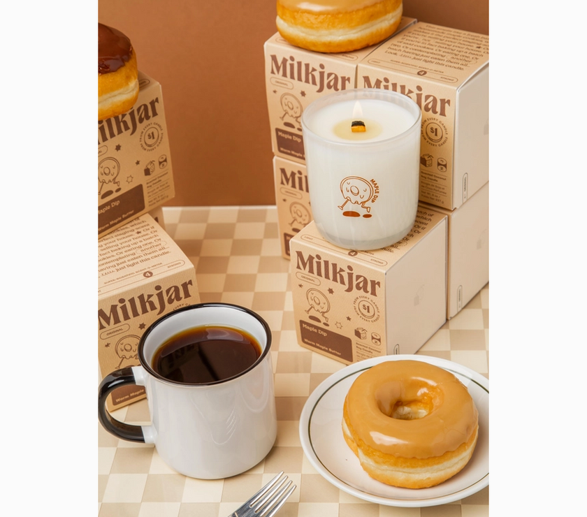 Milk Jar Co. Maple Dip 8oz Candle