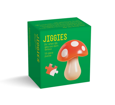 Mushroom Jiggie Puzzle 53 Piece Jiggies product_type art-noise.myshopify.com mushroom-jiggie-puzzle-53-piece