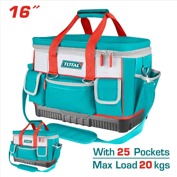 Total Tools - 16" Industrial Tool bag (25 Pockets) Total Tools Tool Bag art-noise.myshopify.com total-tools-16-industrial-tool-bag-25-pockets Total Tools - 16" Industrial Tool bag (25 Pockets) Total Tools Tool Bag art-noise.myshopify.com total-tools-16-industrial-tool-bag-25-pockets