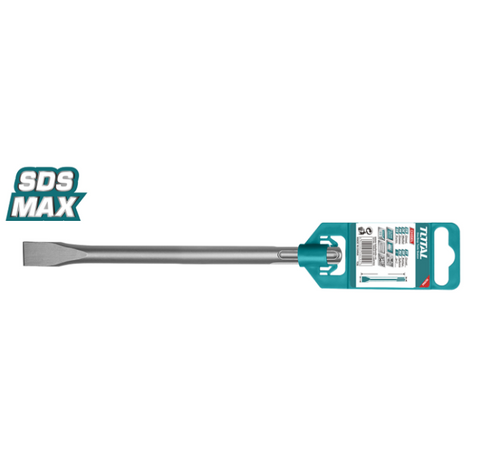 Total Tools - 12"X1" Flat SDS max chisel