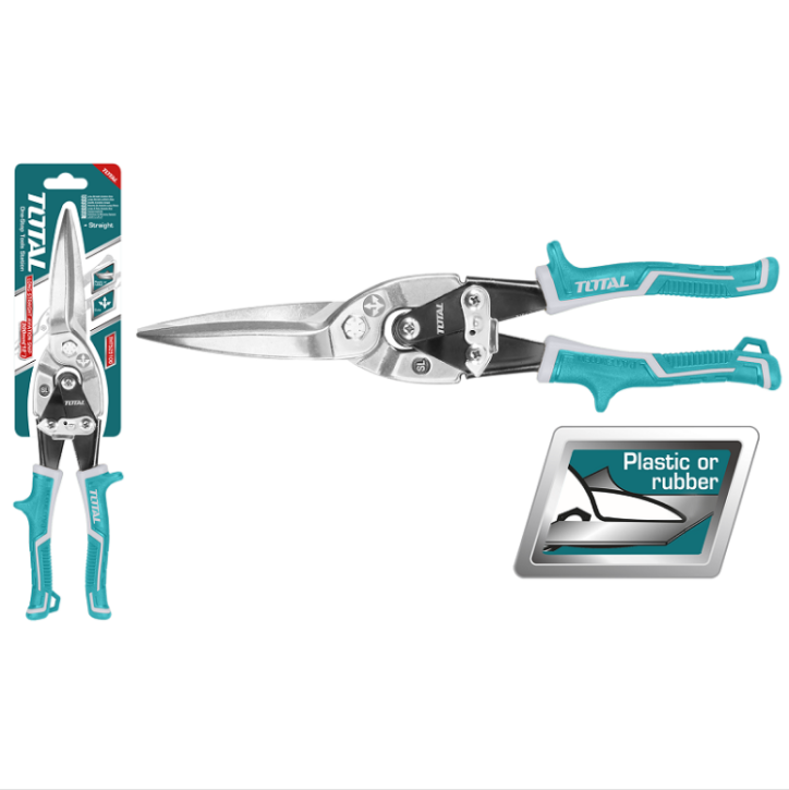 Total Tools - 12" Long straight aviation snip