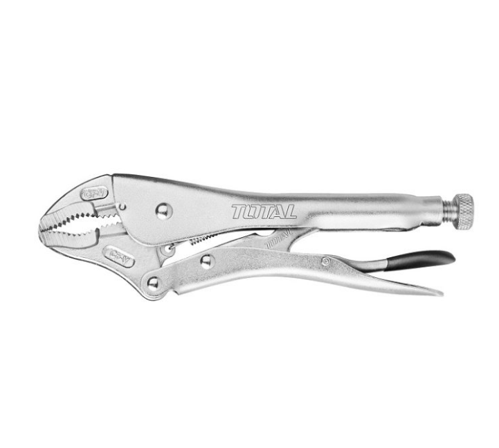 Total Tools - 10" Industrial Curved jaw lock plier