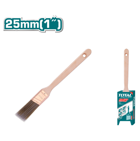 Total Tools - 1" Angle sash brush (Wooden Handle)