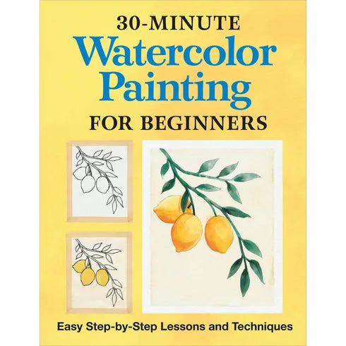  30-Minute Watercolor Painting for Beginners Chronicle Books  art-noise.myshopify.com 30-minute-watercolor-painting-for-beginners