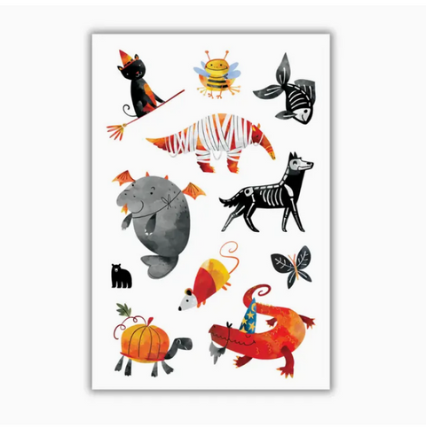 Four Bears Sticker Club - Boo-Tiful Beasts