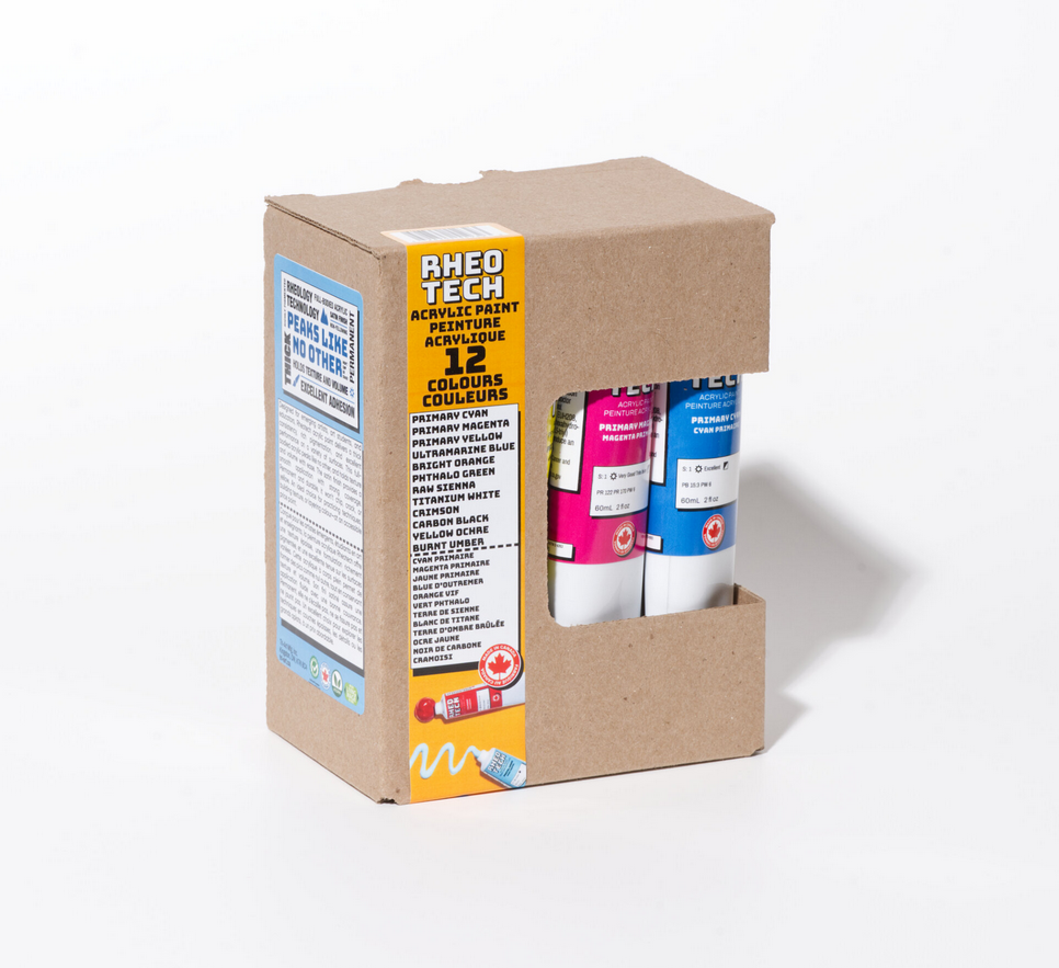 Rheotech Set of 12 60mL Tubes Rheotech Rheotech art-noise.myshopify.com rheotech-set-of-12-60ml-tubes