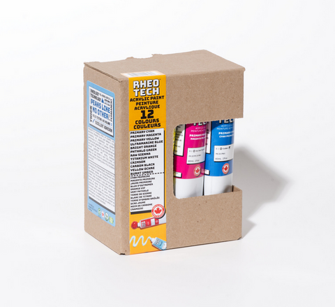 Rheotech Set of 12 60mL Tubes Rheotech Rheotech art-noise.myshopify.com rheotech-set-of-12-60ml-tubes