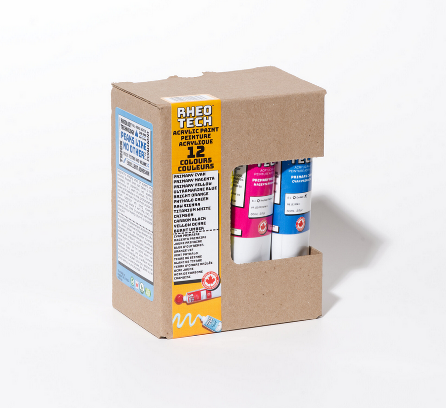 Rheotech Set of 12 60mL Tubes Rheotech Rheotech art-noise.myshopify.com rheotech-set-of-12-60ml-tubes