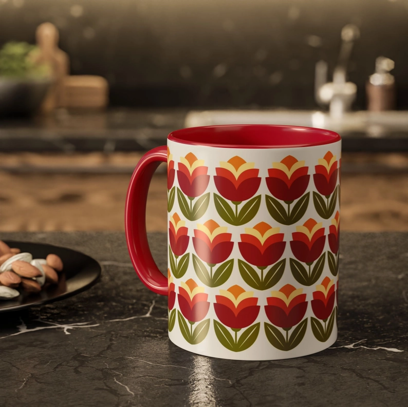 Sardines Studio Retro Mugs