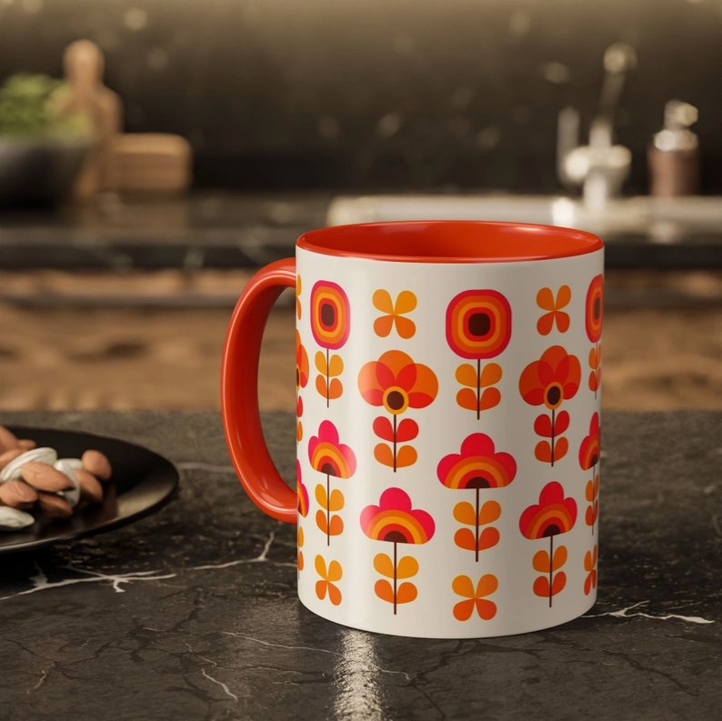 Sardines Studio Retro Mugs