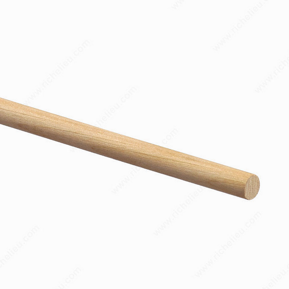 Unfinished Wood Dowels - 1/4 in