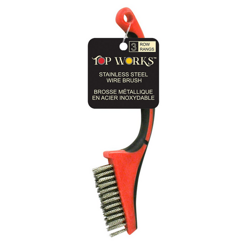 TOP WORKS - 6-1/2" STAINLESS STEEL WIRE BRUSH