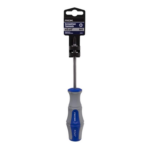 ROK - SCREWDRIVER PHILLIPS #2 X 4"
