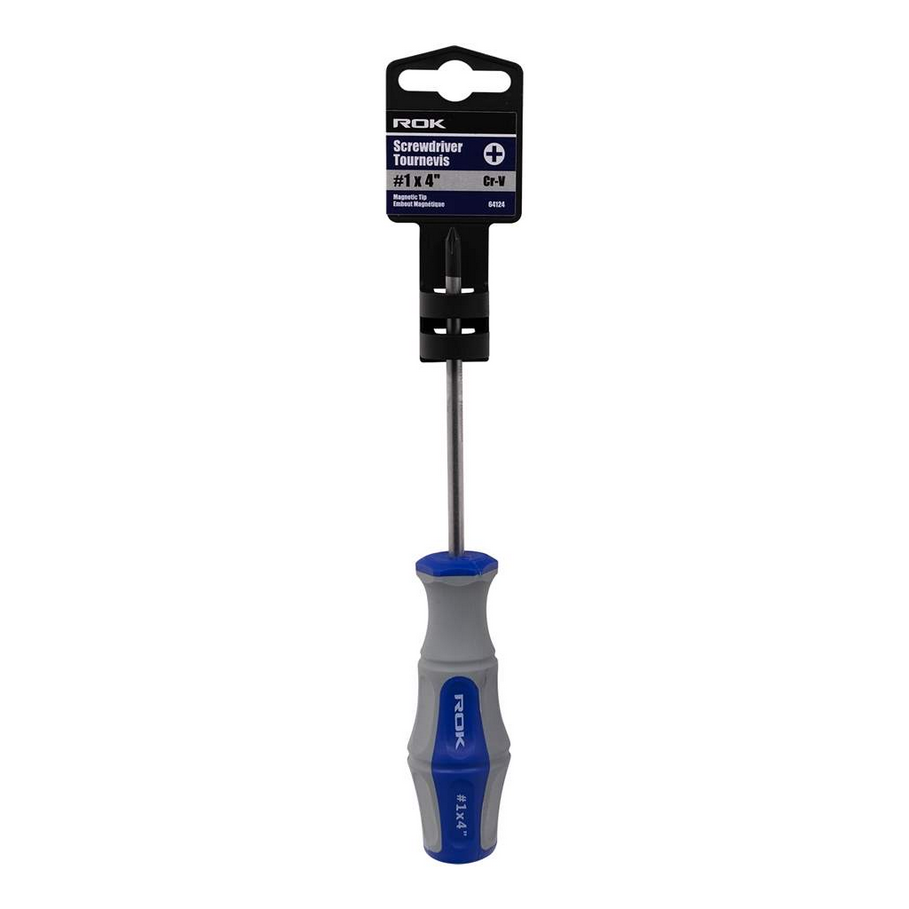 ROK - SCREWDRIVER PHILLIPS #1 X 4"