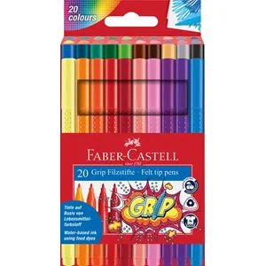 Faber-Castell Grip Felt-Tip Marker Sets