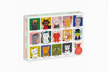 Art Cats By Nia Gould - 1000pc Puzzle Happily Puzzles product_type art-noise.myshopify.com art-cats-by-nia-gould-1000pc-puzzle
