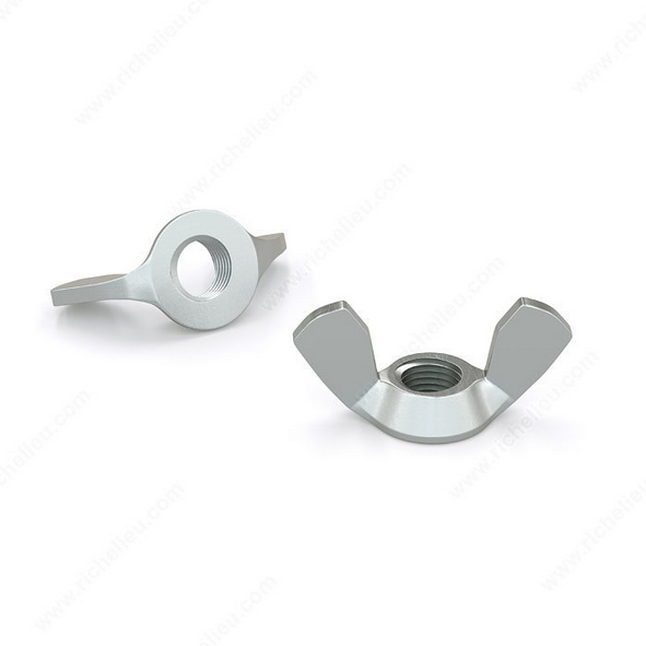 Reliable - Wing Nut Zinc Blister of 6 units 24 Thread Count - #10