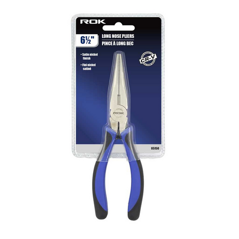 ROK - 6-1/2" LONG NOSE PLIER