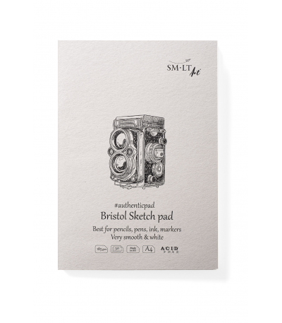 SM-LT Glued pad AUTHENTIC Bristol SM-LT Paper Pads art-noise.myshopify.com sm-lt-glued-pad-authentic-bristol