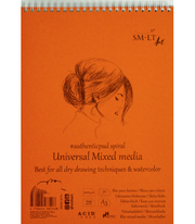 SM-LT Authentic Spiral Mixed Media Pads