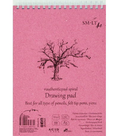 SM-LT Authentic Spiral Drawing Pad SM-LT Paper Pads art-noise.myshopify.com sm-lt-authentic-spiral-drawing-pad