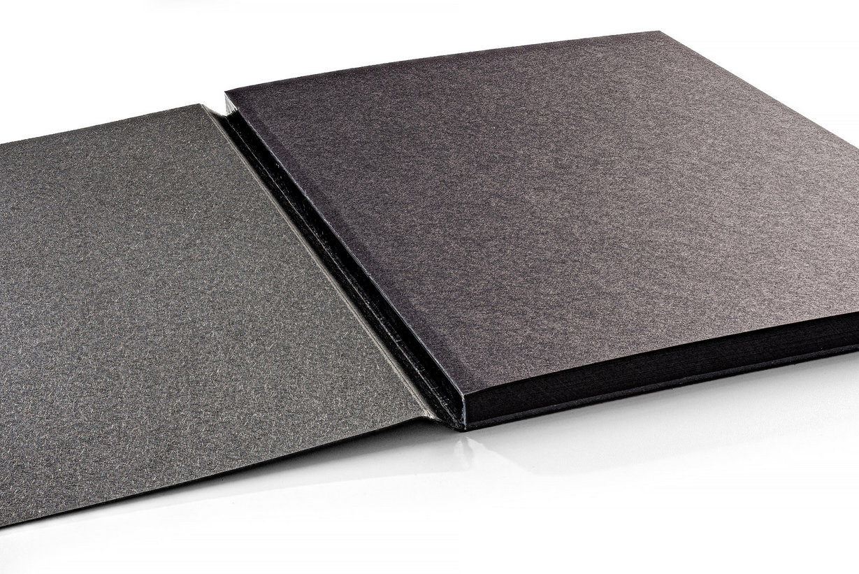 SM-LT Authetic Glued Sketch pads - Black - A4