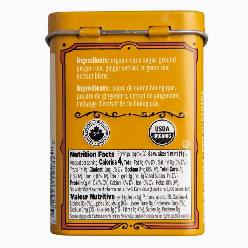  Clawhammer Organic Mints - Spicy Ginger Root Big Sky Brands Mints art-noise.myshopify.com clawhammer-organic-mints-spicy-ginger-root