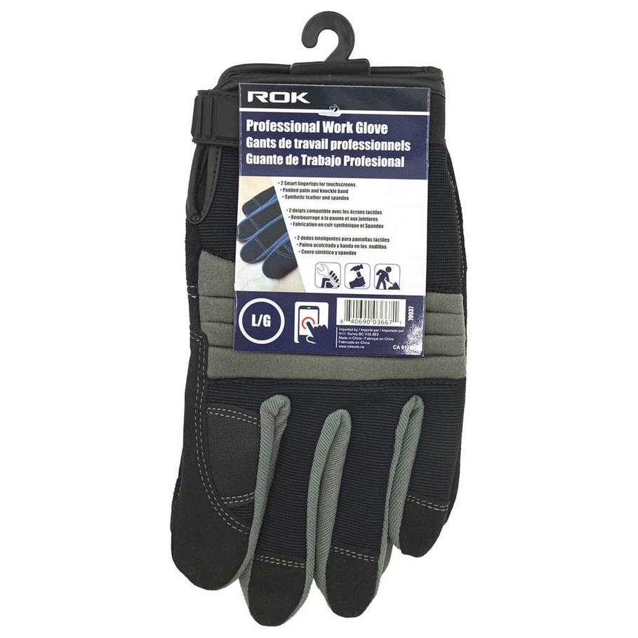 ROK - PROFESSIONAL WORK GLOVE -LARGE