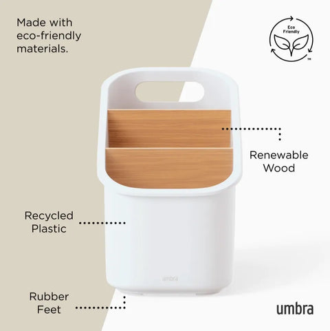 Bellwood Utensil Holder - White/Natural Umbra product_type art-noise.myshopify.com bellwood-utensil-holder-white-natural Bellwood Utensil Holder - White/Natural Umbra  art-noise.myshopify.com bellwood-utensil-holder-white-natural