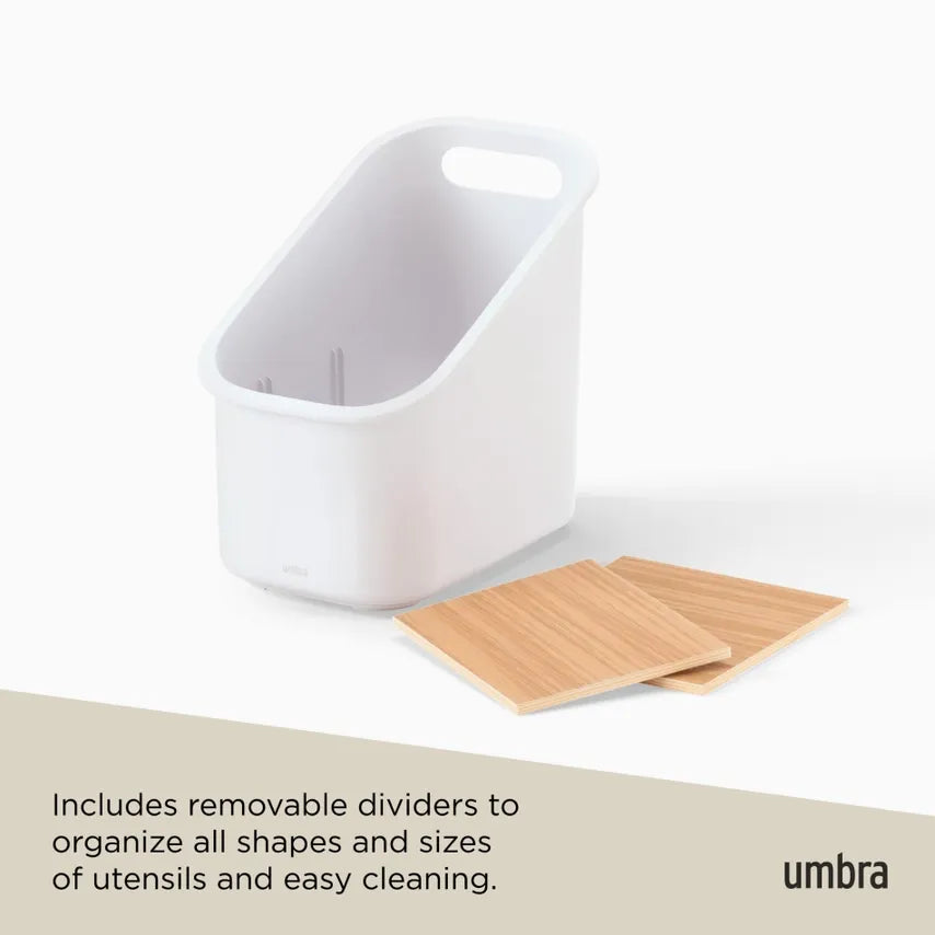 Bellwood Utensil Holder - White/Natural Umbra product_type art-noise.myshopify.com bellwood-utensil-holder-white-natural Bellwood Utensil Holder - White/Natural Umbra  art-noise.myshopify.com bellwood-utensil-holder-white-natural