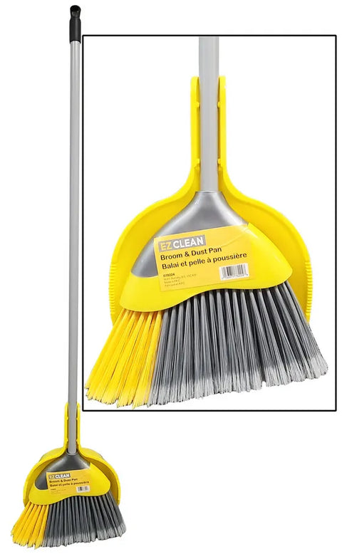 EZ CLEAN - 11" ANGLE BROOM WITH DUSTPAN SHOPRO product_type art-noise.myshopify.com ez-clean-11-angle-broom-with-dustpan EZ CLEAN - 11" ANGLE BROOM WITH DUSTPAN SHOPRO  art-noise.myshopify.com ez-clean-11-angle-broom-with-dustpan