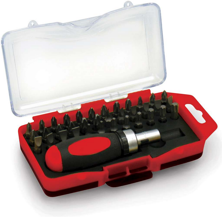 ROK - 37 PC RATCHETING SCREWDRIVER BIT SET