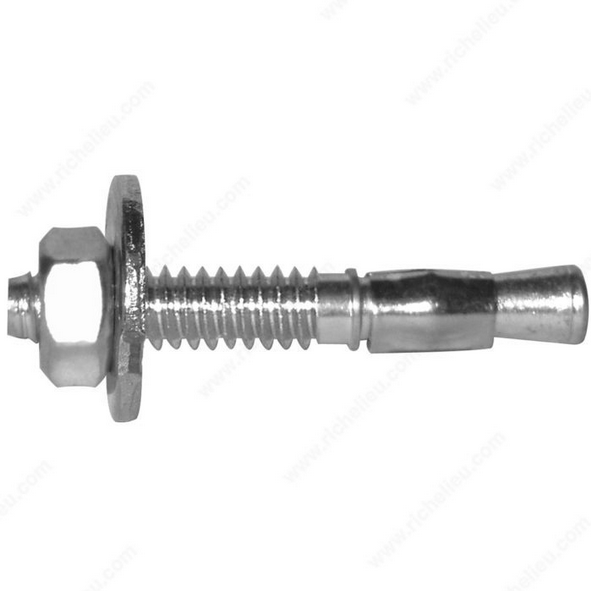 Reliable - Wedge Anchor - 3/8 in - 3 3/4 in - Zinc Reliable Concrete Anchor art-noise.myshopify.com reliable-wedge-anchor-3-8-in-3-3-4-in-zinc