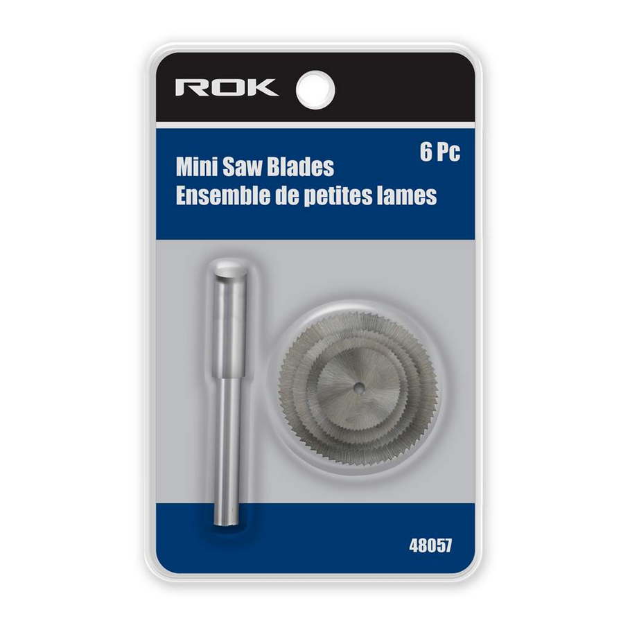 ROK - 6 PC MINI SAW BLADES