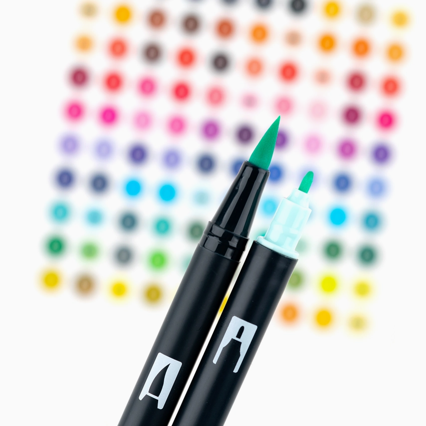 Dual Brush Pen Art Markers, Teatime, 6-Pack Tombow Markers art-noise.myshopify.com dual-brush-pen-art-markers-teatime-6-pack